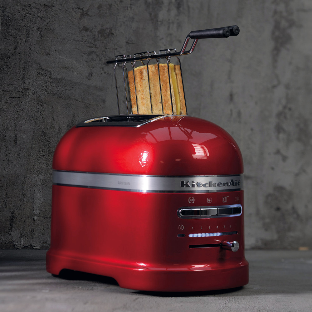 TOASTER 2 SLICE ARTISAN Empire Red KitchenAid UK