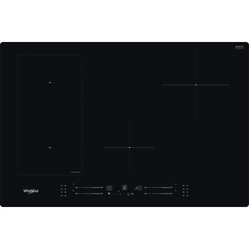 Whirlpool Piano cottura WL S5177 NE Nero Induction vitroceramic Frontal