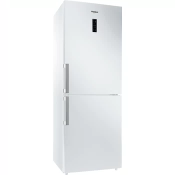 Whirlpool Kombinovaná chladnička s mrazničkou Volně stojící WB70E 973 W Bílá 2 doors Perspective