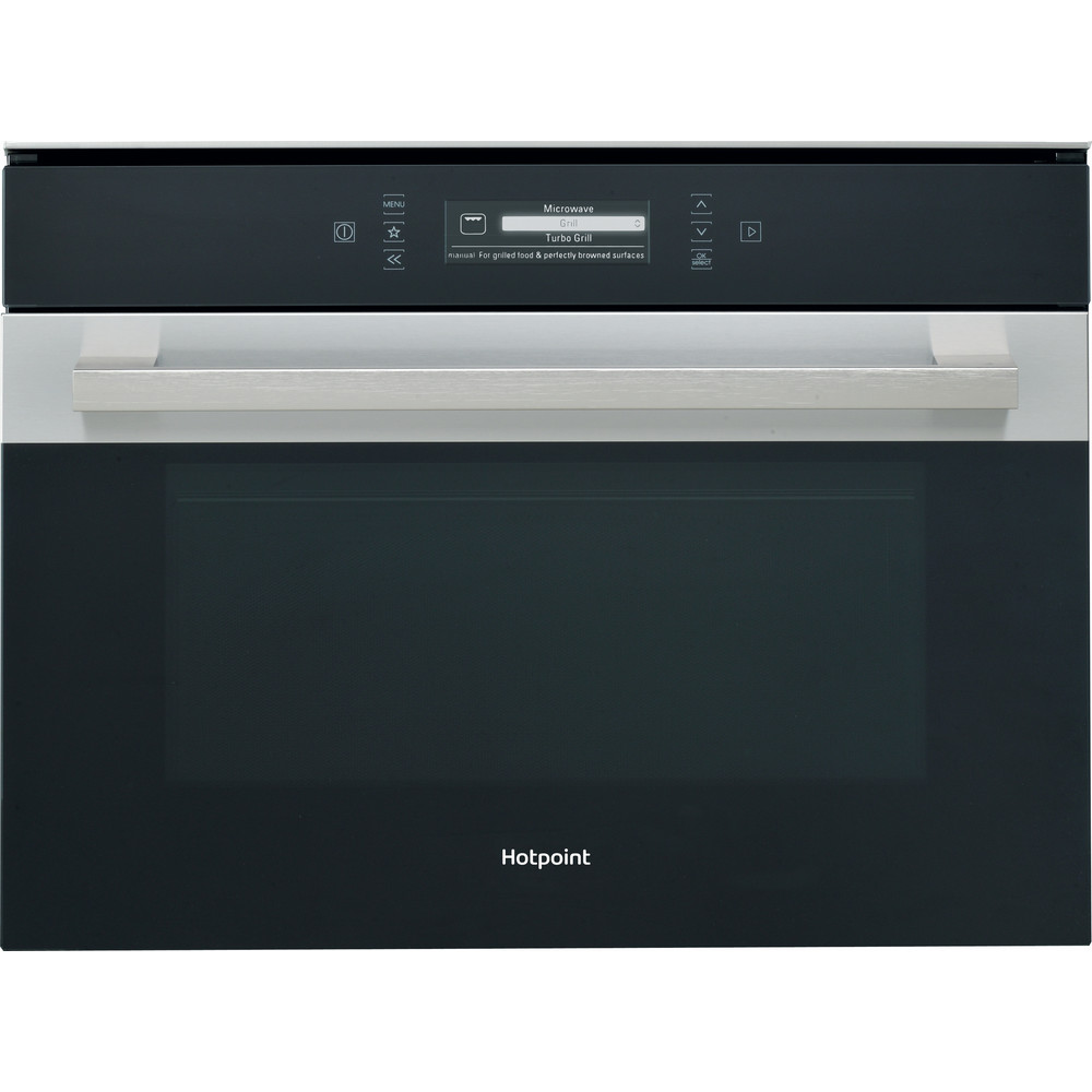 Hotpoint Built In Microwave Oven Stainless Steel Mp 996 Ix H