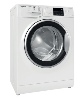 Whirlpool samostalna mašina za pranje veša s prednjim punjenjem: 6,0 kg - WRBSB 6228 W EU
