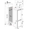 Whirlpool Fridge/freezer combination Built-in ART 6510/A+ SF Inox 2 doors Perspective open