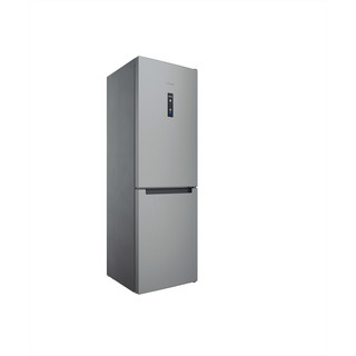 Indesit Kombinovaná chladnička s mrazničkou Volně stojící INFC8 TO32X Nerez 2 doors Perspective