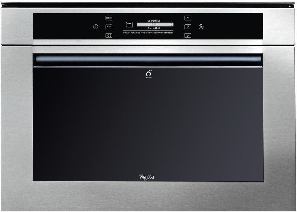 Whirlpool Microwave Built-in AMW 850/IXL Stainless steel Electronic 40 MW-Combi 900 Frontal