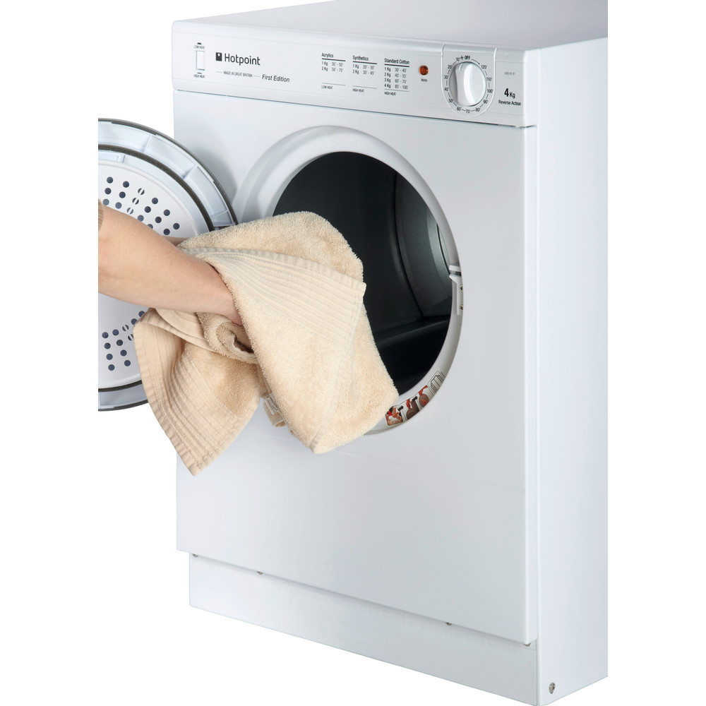 Hotpoint tumble dryer freestanding V4D 01 P (UK) Hotpoint