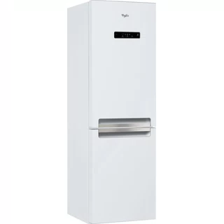 Whirlpool Kombinerat kylskåp/frys Fristående WBV3387 NFC W White 2 doors Perspective