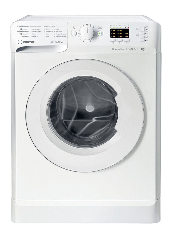 Lave-linge Hublot Posable Indesit : 9 Kg