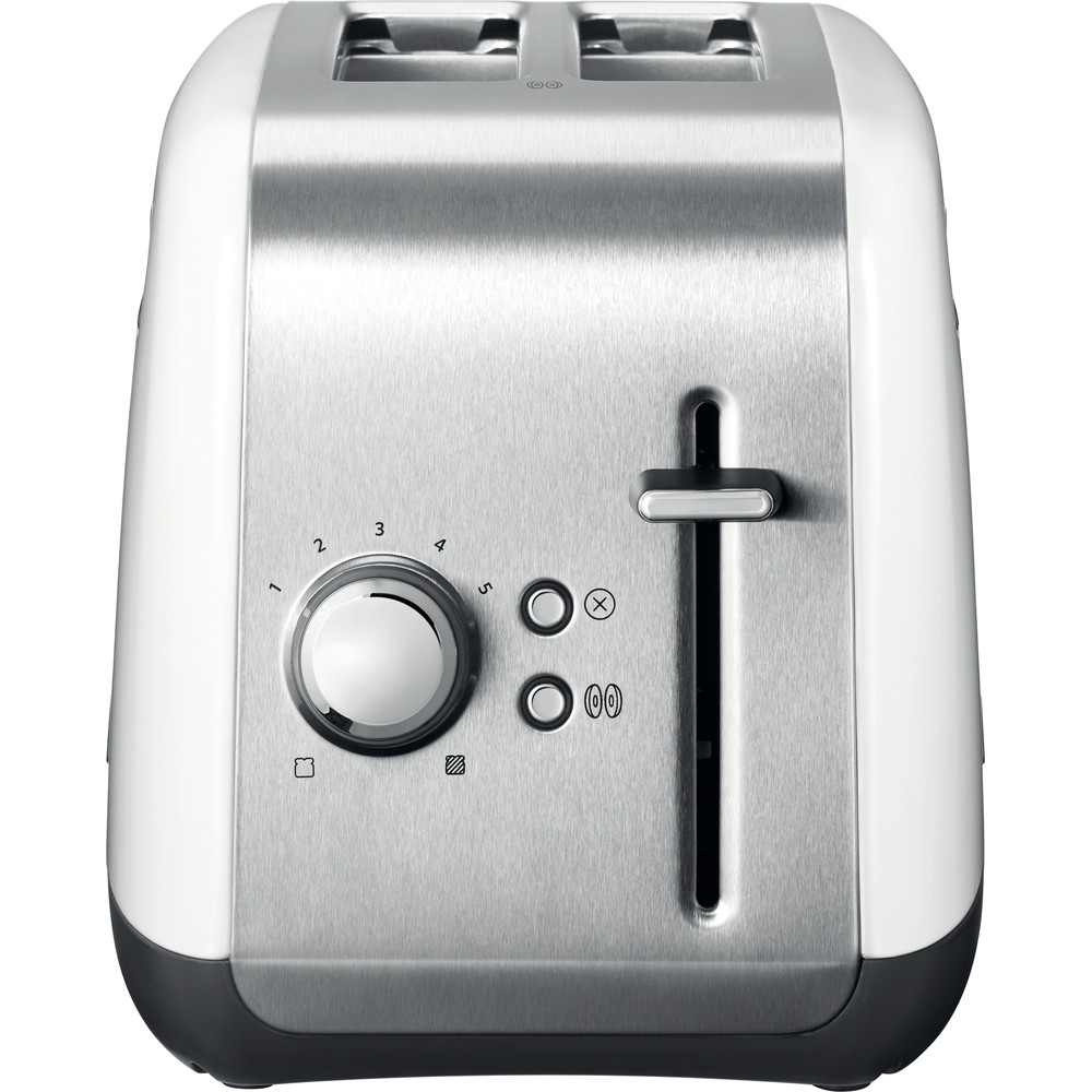 Kitchenaid Toaster Free-standing 5KMT2115BWH White Frontal