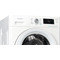 Whirlpool Washing machine Free-standing FFB 8448 WV UK White Front loader C Perspective