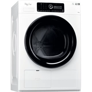 Whirlpool Dryer HSCX 10441 White Perspective