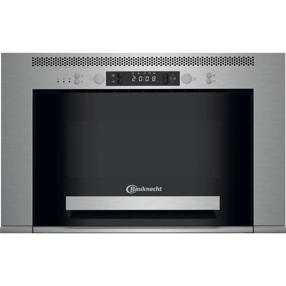 Bauknecht Microonde Apparechio incasso MHCK5 2438 PT CH Inox Elettrico 22 Microonde + Grill 750 Frontal