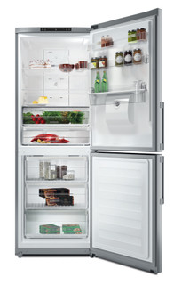 Whirlpool prostostoječ hladilnik z zamrzovalnikom: Brez ledu - WB70I 932 X AQUA