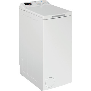 Indsit Maşină de spălat rufe Independent BTW S60300 EU/N Alb Încărcare Verticală D Perspective