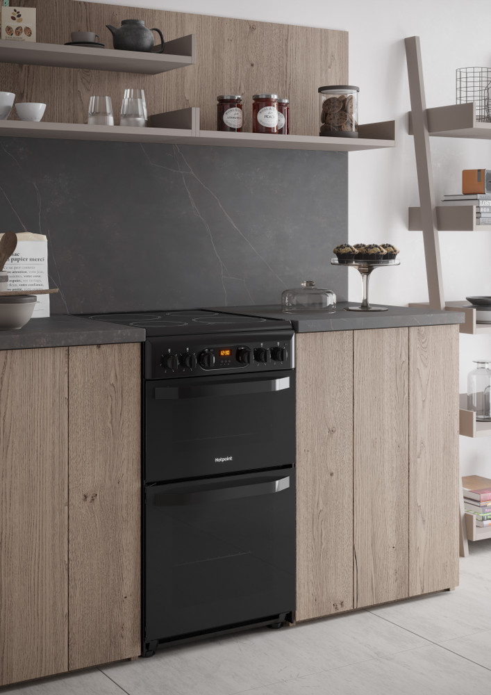 Double Cooker Hotpoint HD5V93CCB/UK | Hotpoint