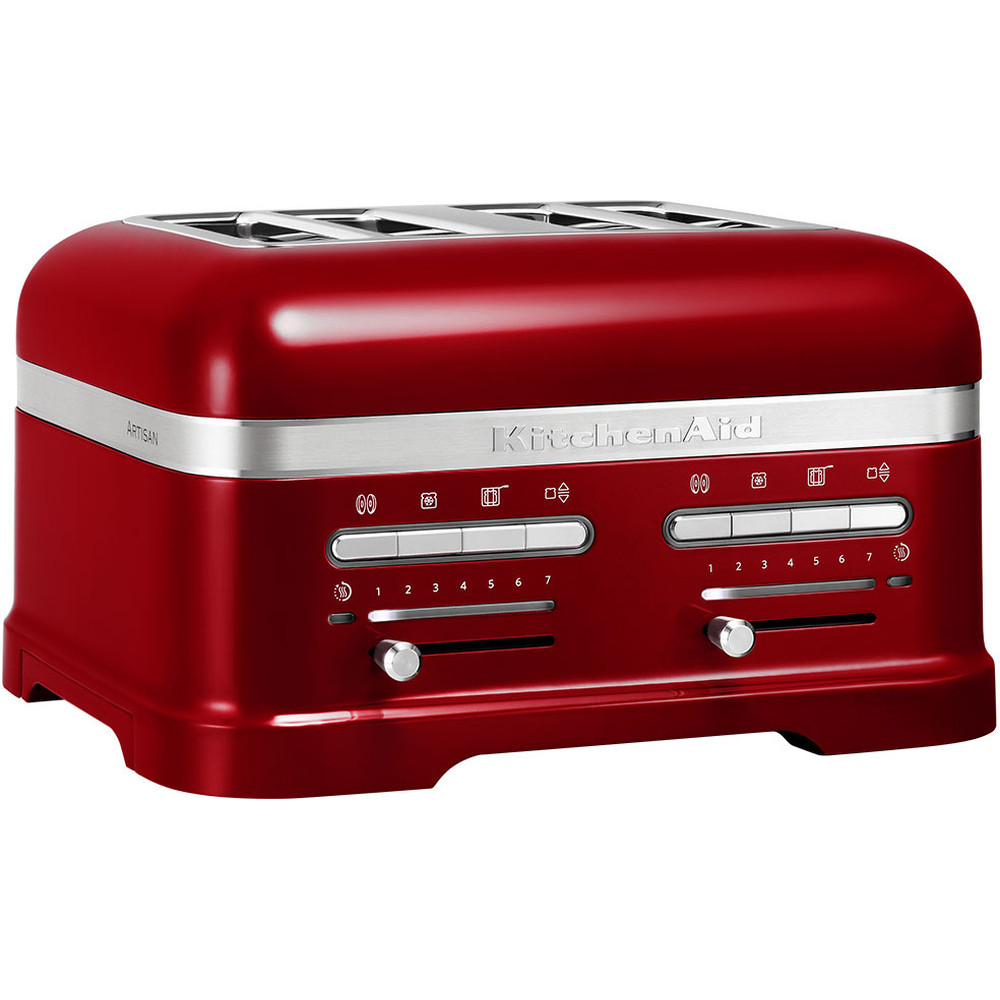 Kitchenaid Toaster Free-standing 5KMT4205BCA Candy Apple Perspective