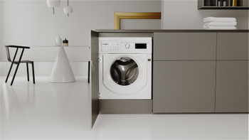 Quiet washer deals dryer integrated