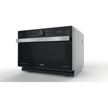Whirlpool Microonde A libera installazione MWP 338 SB Argento Elettronico 33 Microonde combinato 900 Perspective