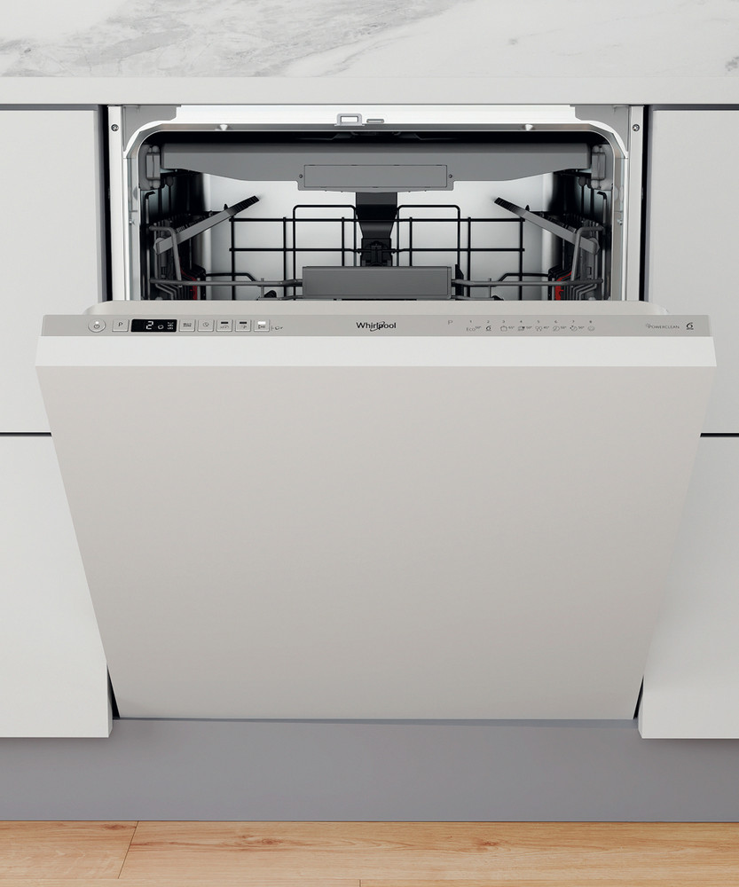 Whirlpool Dishwasher Built-in WIC 3C33 PFE UK Full-integrated D Frontal