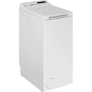 Whirlpool Veļas mazgājamā mašīna Brīvi stāvošs TDLR 55020S EU/N Balta Augšielādes E Perspective