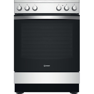 Indesit Κουζίνα IS67V5KCX/E Inox Electrical Frontal