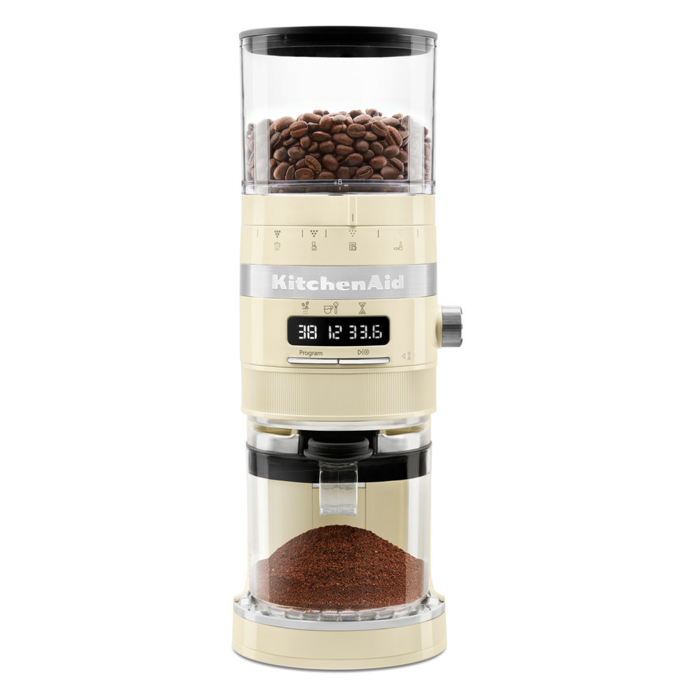 Kitchenaid Coffee grinder 5KCG8433BAC Almond Cream Frontal