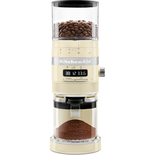 Kitchenaid Coffee grinder 5KCG8433BAC Almond Cream Frontal