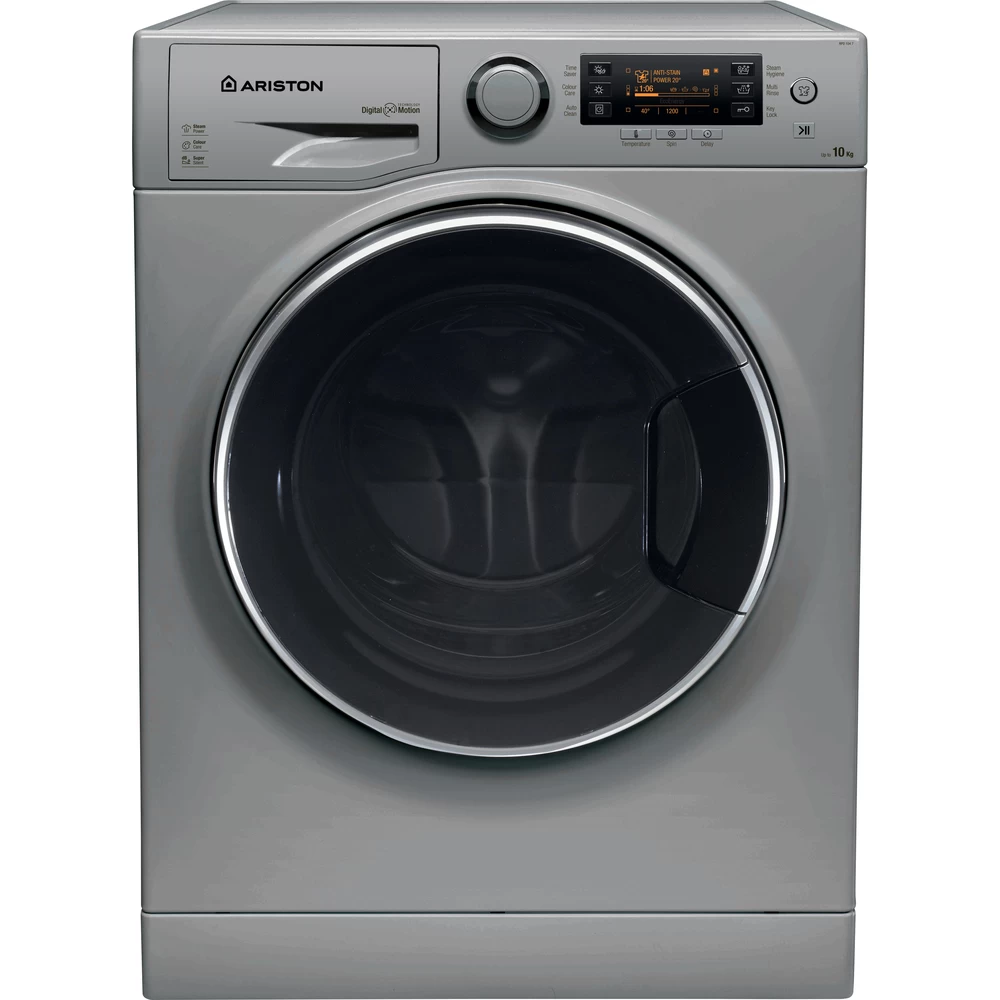 Ariston Washing machine Free-standing RPD 104 7 SD 60HZ Silver Front loader A+++ Frontal