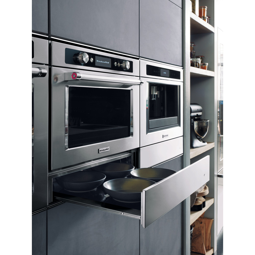 Kitchenaid Machine … caf‚ encastrable KQXXX 45600 Inox Automatique Lifestyle detail