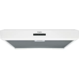Whirlpool Hotte Encastrable WSLK 65/1 AS W Blanc Mural Mécanique Frontal