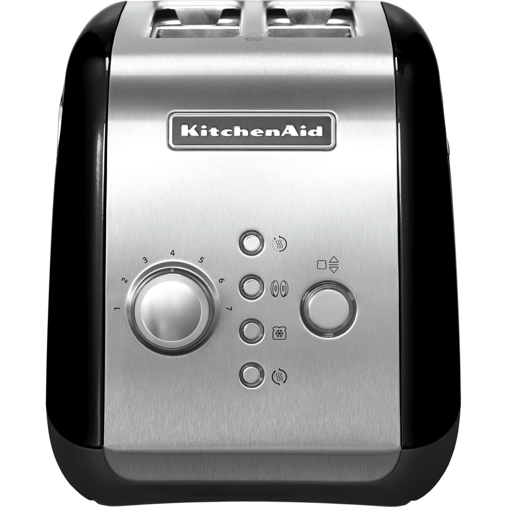 Kitchenaid Toaster Standgerät 5KMT221EOB Onyx schwarz Frontal