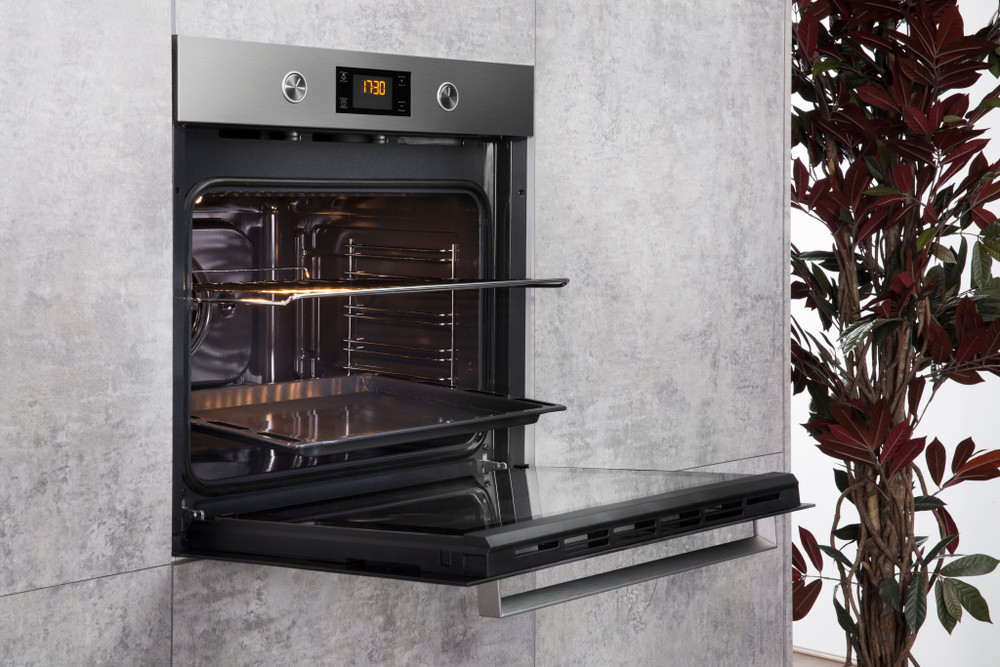 Bauknecht Einbaubackofen mit Dampffunktionen Gentle Steam: Farbe Edelstahl - BAK3S KN8V IN ...
