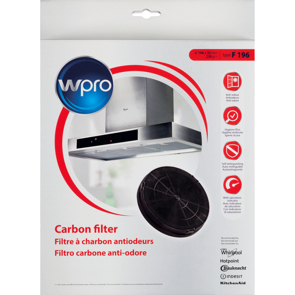 Carbon filter anti odour  Type F196