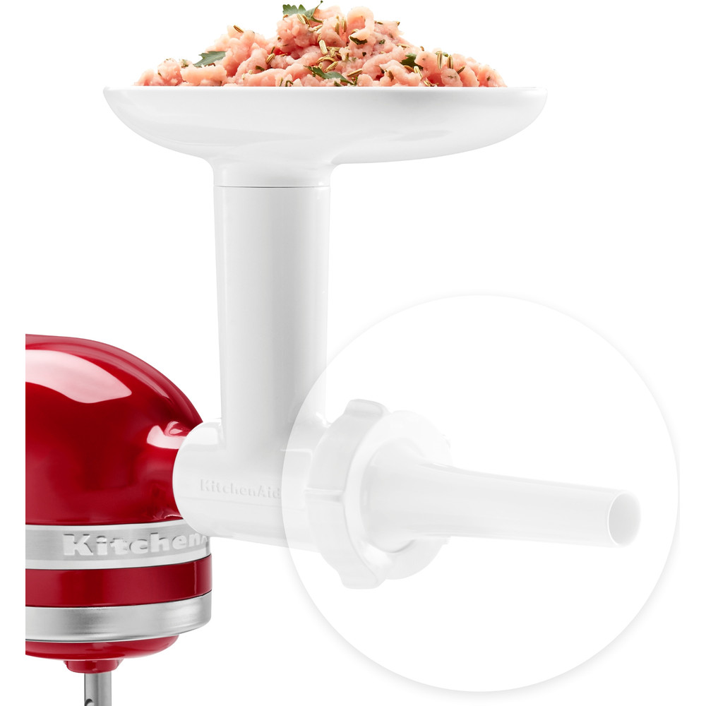 KitchenAid Food Grinder Attachment for Stand Mixer with Bonus Sausage Stuffer