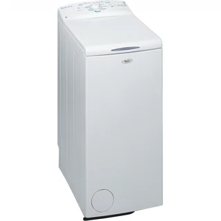 Whirlpool Washing machine Freestanding AWE 6760 White Top loader A+ Perspective