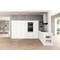 Whirlpool Šaldytuvo / šaldiklio kombinacija Įmontuojamas WHC20 T352 Balta 2 doors Perspective open