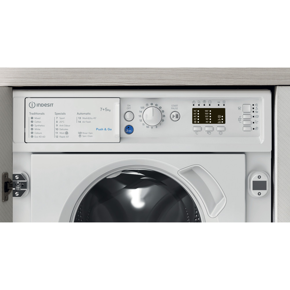 Integrated Washer Dryer Indesit BI WDIL 75125 UK N Indesit UK