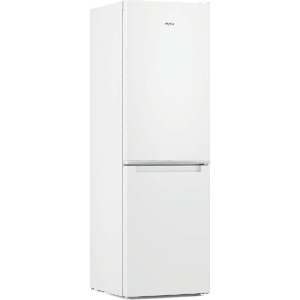 Whirlpool Frižider sa zamrzivačem Samostojeći W7X 81I W Bela 2 vrata Perspective