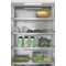 Whirlpool Külmik-sügavkülmik Integreeritav WHC20 T352 Valge 2 doors Perspective open