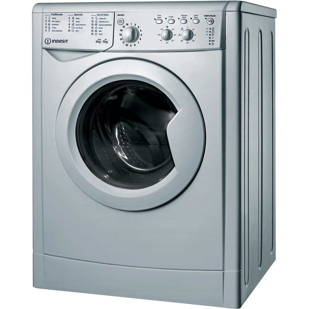 Freestanding Washer Dryer Indesit IWDC 65125 S UK N Indesit UK