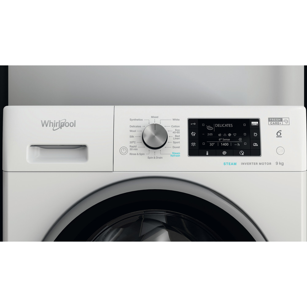 Whirlpool FFB 9469 WV SPT Lave-linge à chargement frontal 9Kg A Blanc