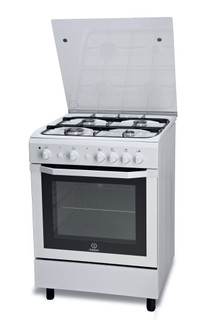 indesit 4 gas burners cooker i6tg1gxghexfi