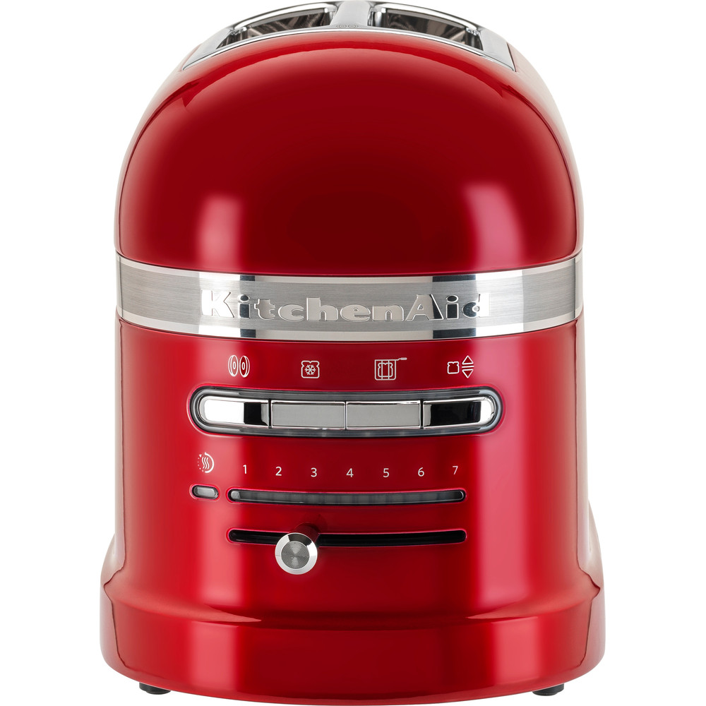Kitchenaid Toaster Free-standing 5KMT2204BCA Candy Apple Frontal
