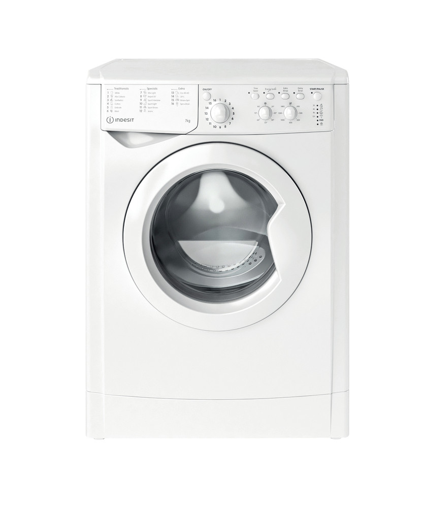 White Indesit Iwc71452 Eco 1400rpm Washing Machine 7kg Load Class A Washing Machines Large Appliances Umoonproductions Com
