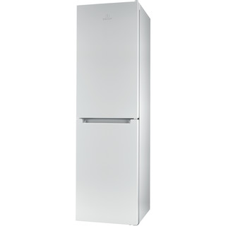 Indesit Combinación de frigorífico / congelador Libre instalación LR9 S2Q F W B Blanco 2 doors Perspective