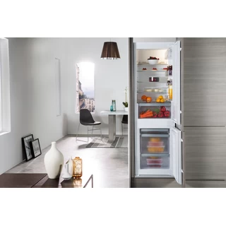 Whirlpool Холодильник з нижньою морозильною камерою. Вбудований (-а) ART 6503/A+ Нержавіюча сталь 2 двері Lifestyle frontal open