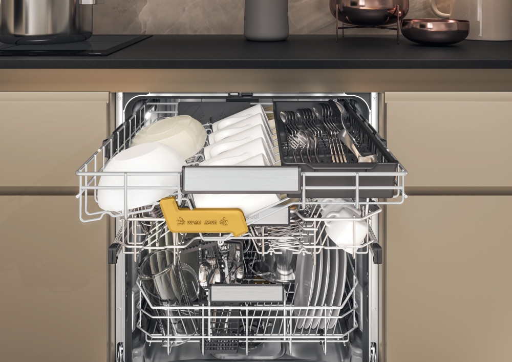 Whirlpool W8I HF58 TU UK Built In 14 Place Setting Dishwasher ...