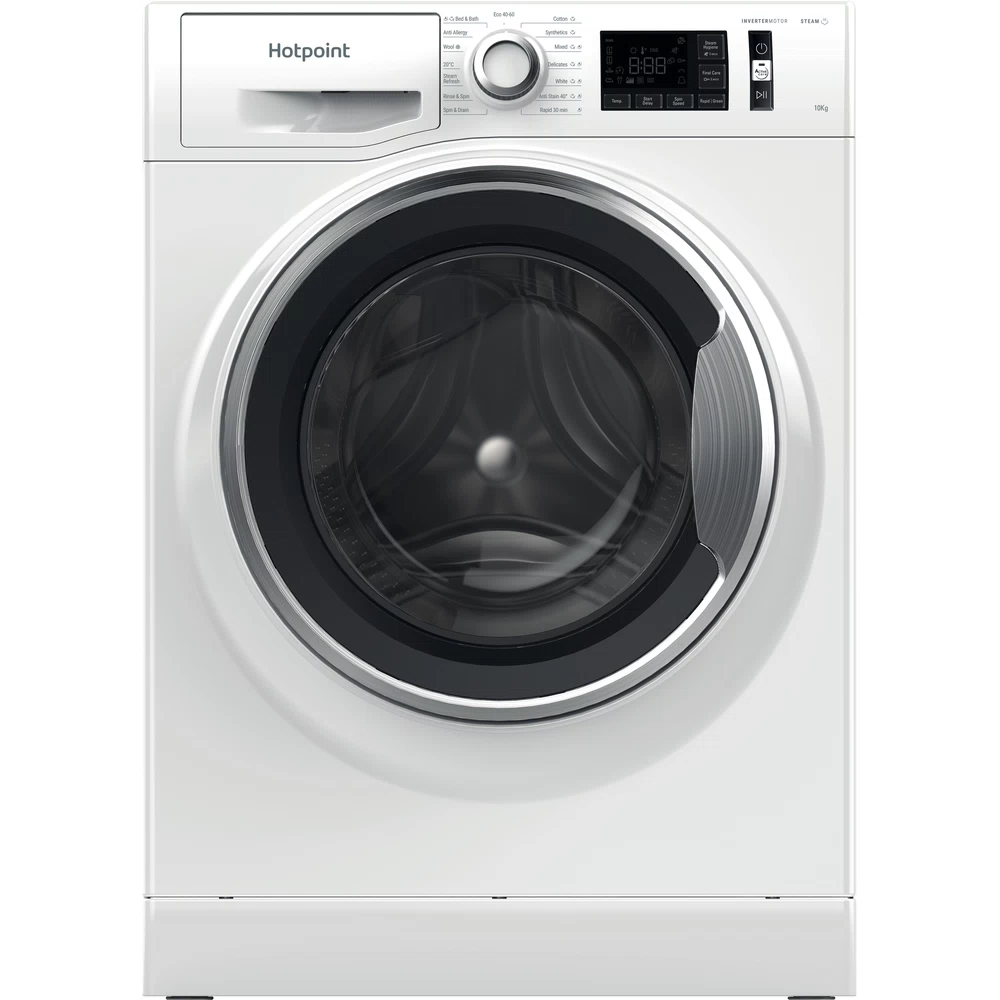 Hotpoint Washing machine Free-standing NM11 1046 WC A UK N White Front loader A Frontal