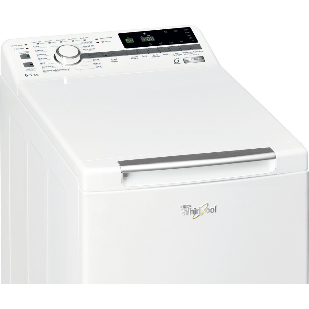 Lavatrice a libera installazione Whirlpool ZEN TDLR 65242BS IT/N