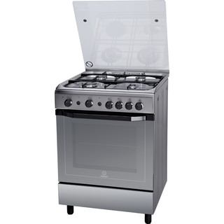 Indesit Cooker I6GG1F(X)/I Inox Perspective