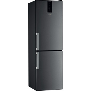 Réfrigérateur combiné 325L Noir - MERLIN - MK-2P325-B 